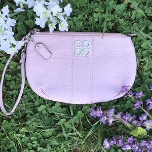 Adorable Light purple Coach wristlet